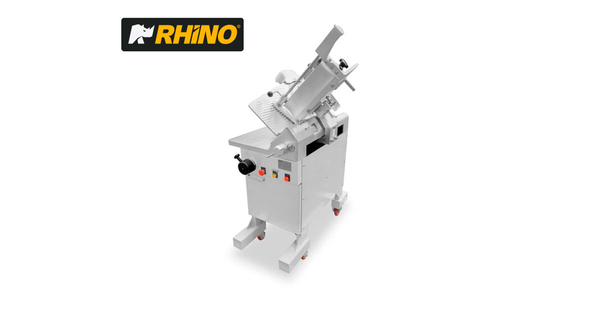 rebanadora rhino automatica para carne semi congelada